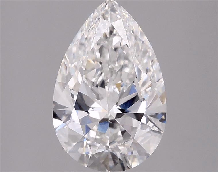 3.02ct Pear, F VS1 — IGI