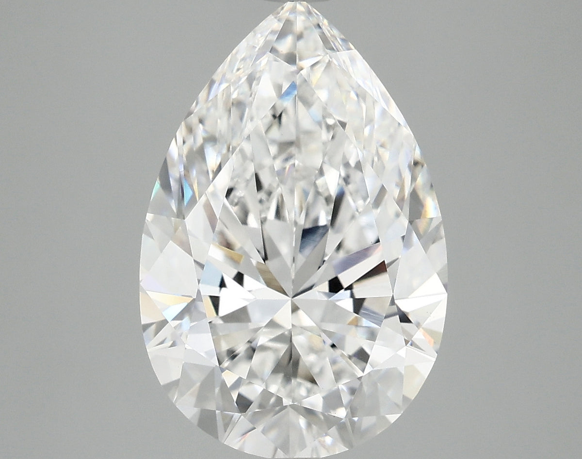 5.1ct Pear, E VVS2 — IGI