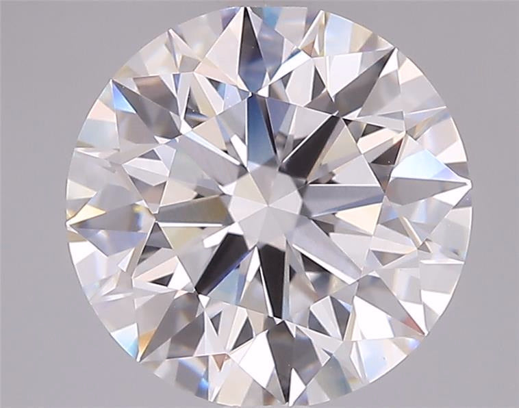 3.81ct Round, F VVS2 — IGI