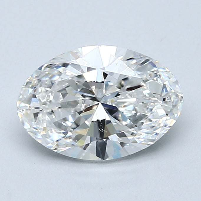 1.81ct Oval Natural Diamond — E VS2, GIA Certified