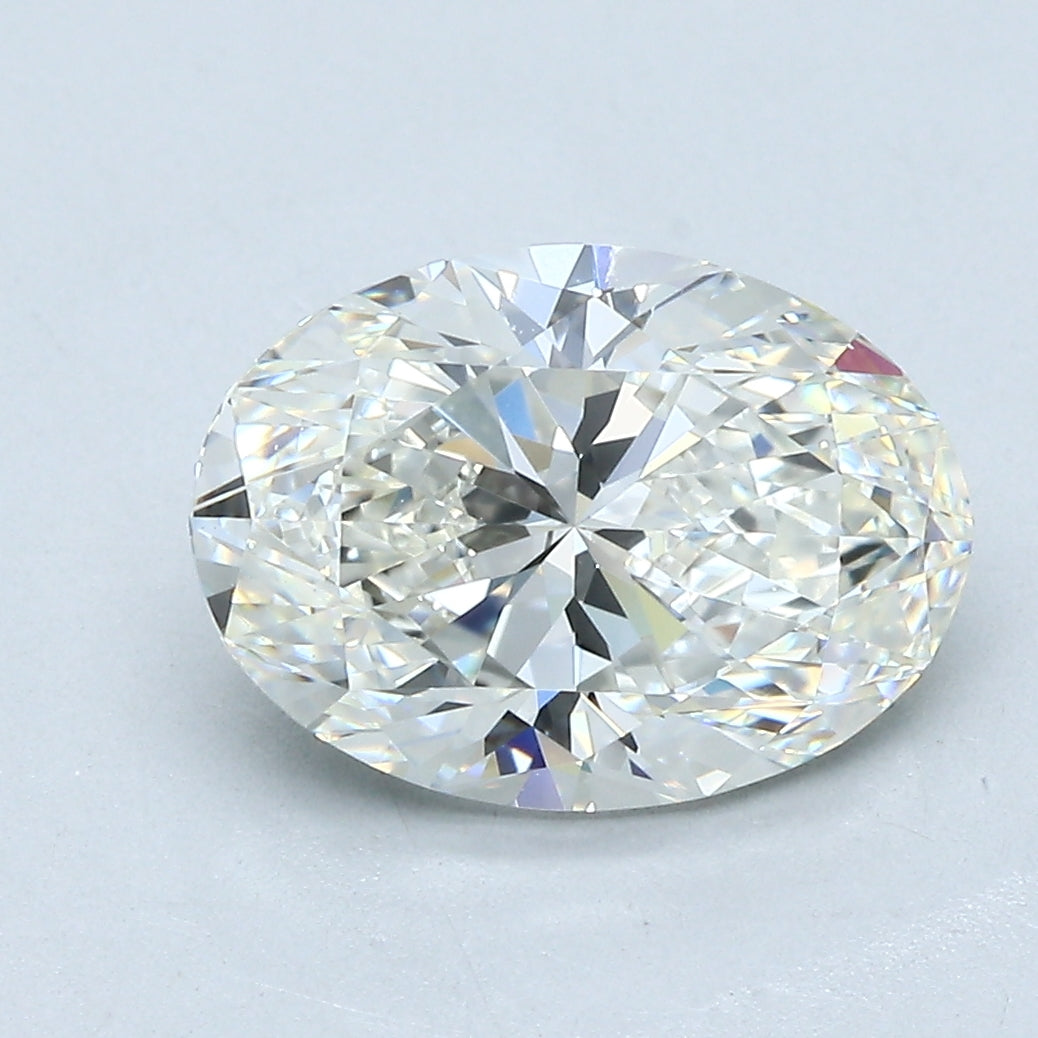 3.01ct Oval Natural Diamond — I VS1, GIA Certified