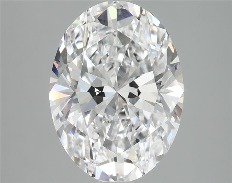 4.87ct Oval, F VS1 — IGI