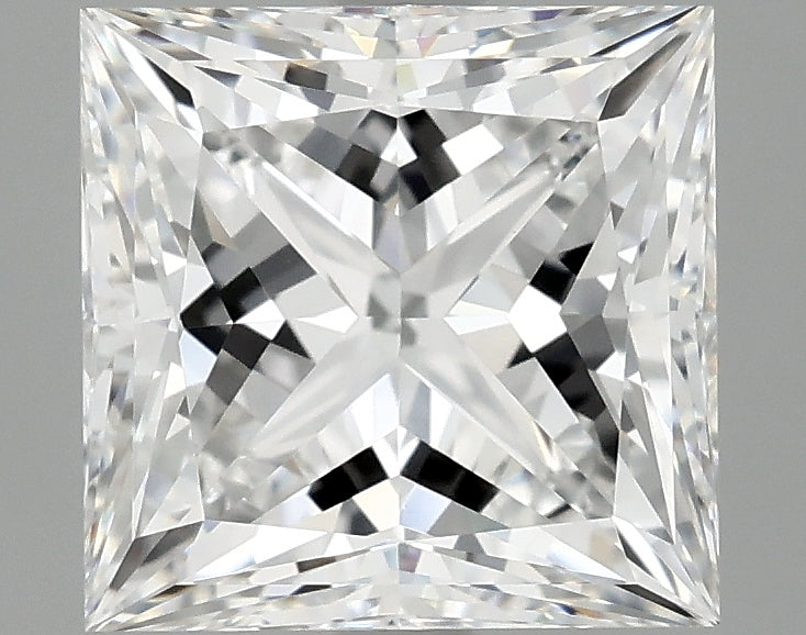 2.57ct Princess, D VVS2 — IGI