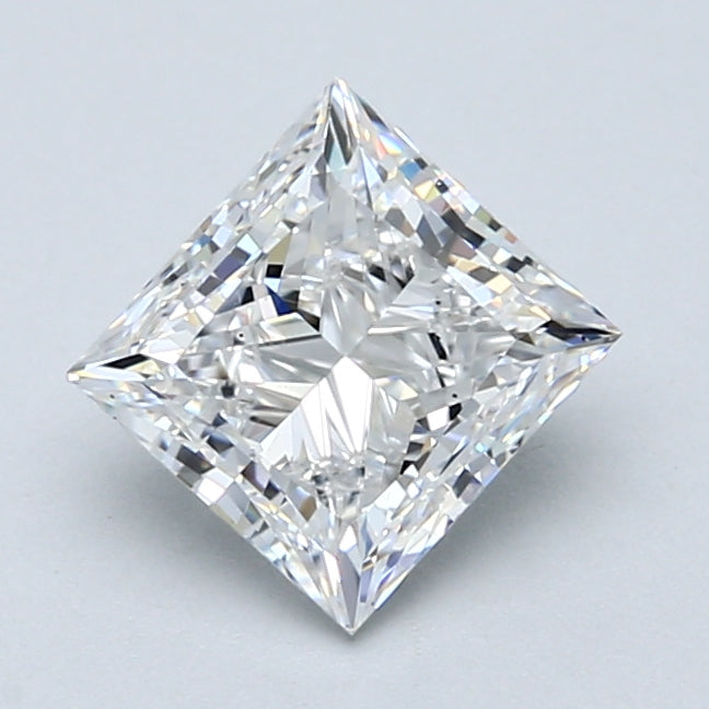 1.7ct Princess, D VS2 — GIA