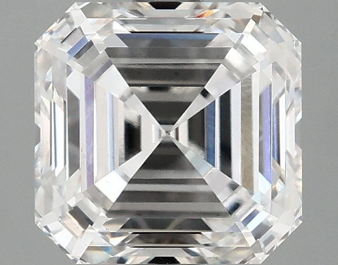 2.1ct Asscher, E VS2 — IGI
