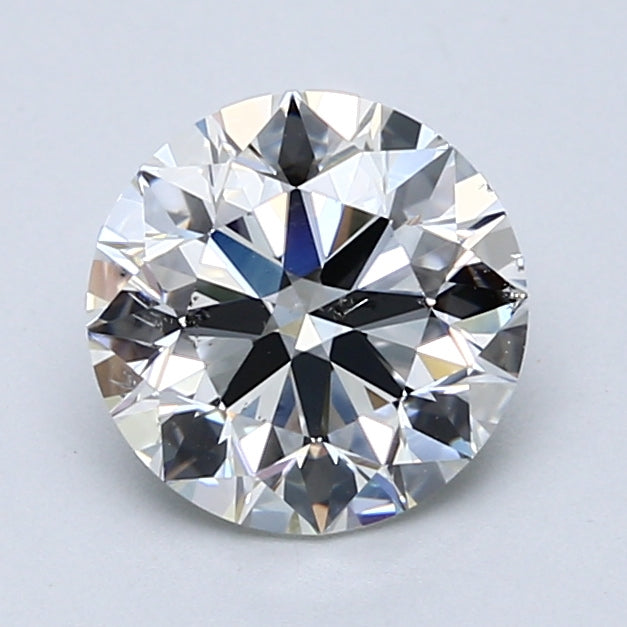 1.71ct Round Natural Diamond — I SI2, GIA Certified
