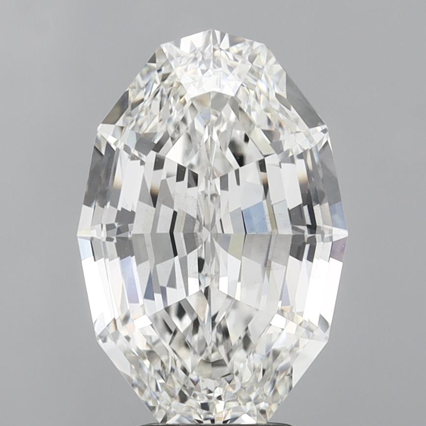 5.1ct Step Oval, G VS1 — IGI