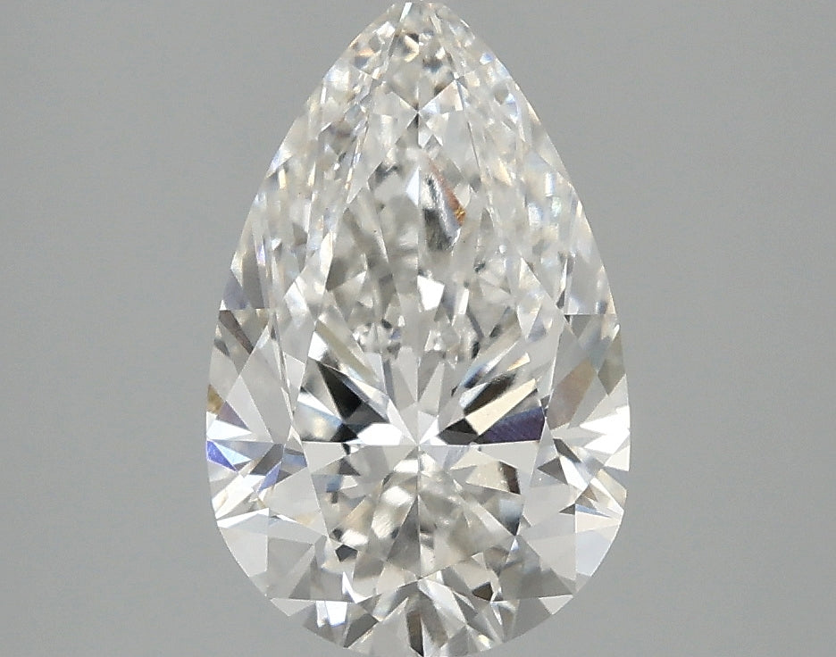 2.11ct Pear, F VS1 — IGI