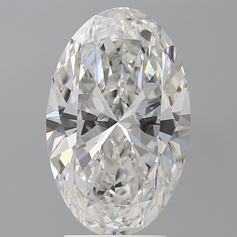 3.58ct Oval Lab-Grown Diamond — F VS1, IGI Certified