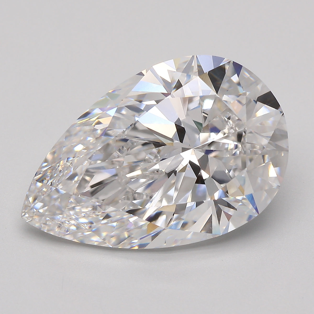 11.87ct Pear, E VS1 — GIA