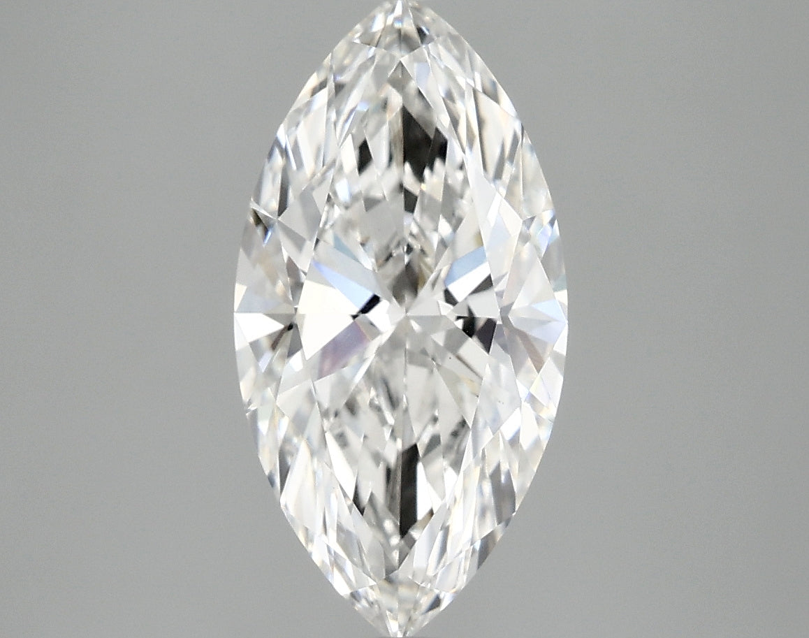 2.3ct Marquise, F VS1 — IGI