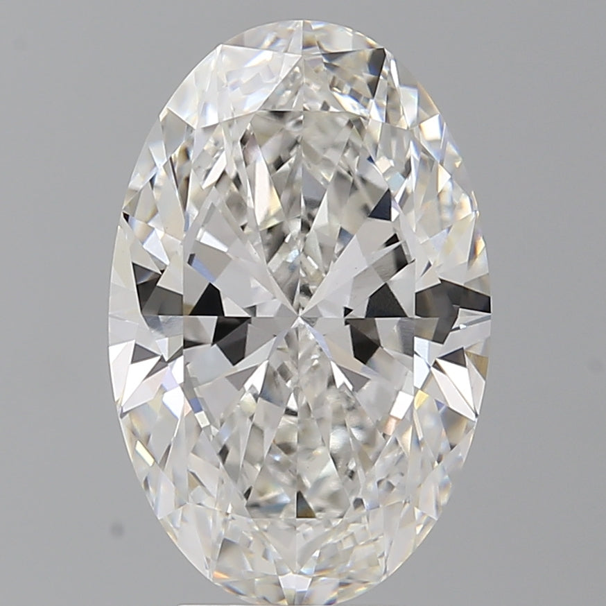 5.52ct Oval Lab-Grown Diamond — F VVS2, IGI Certified