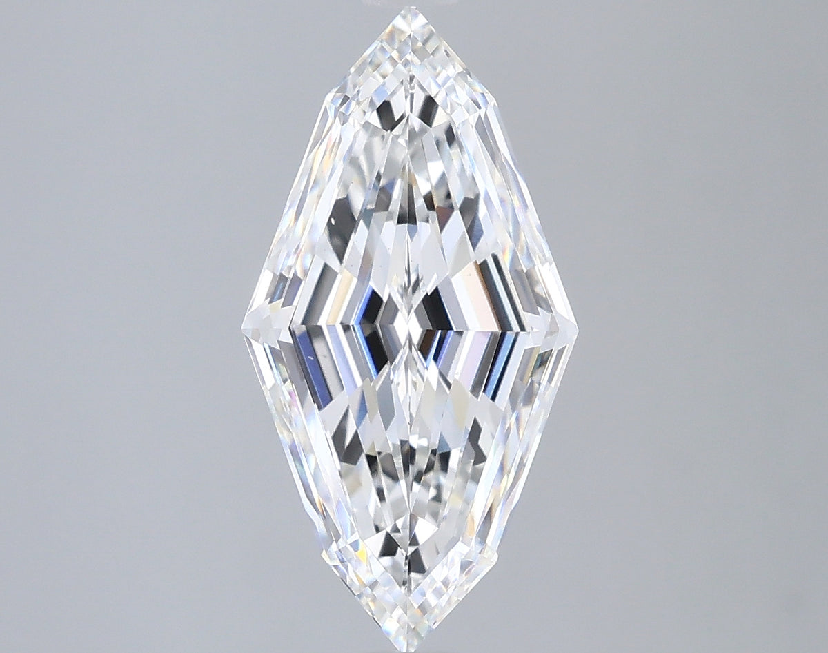 2.87ct Marquise Step, E VS1 — IGI