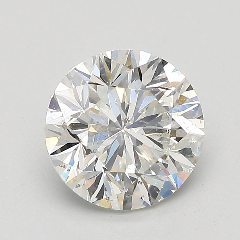 2.01ct Round Natural Diamond — I SI2, GIA Certified