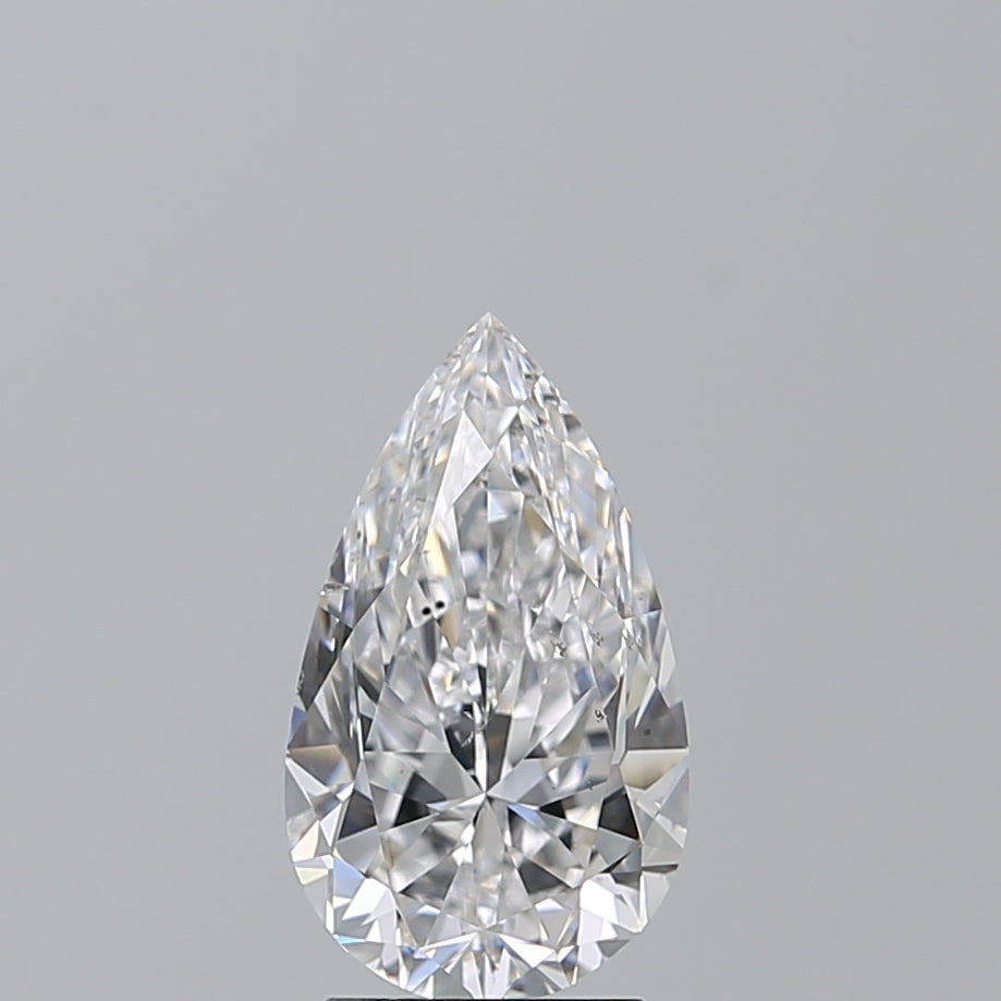 2.5ct Pear Natural Diamond — D SI1, GIA Certified