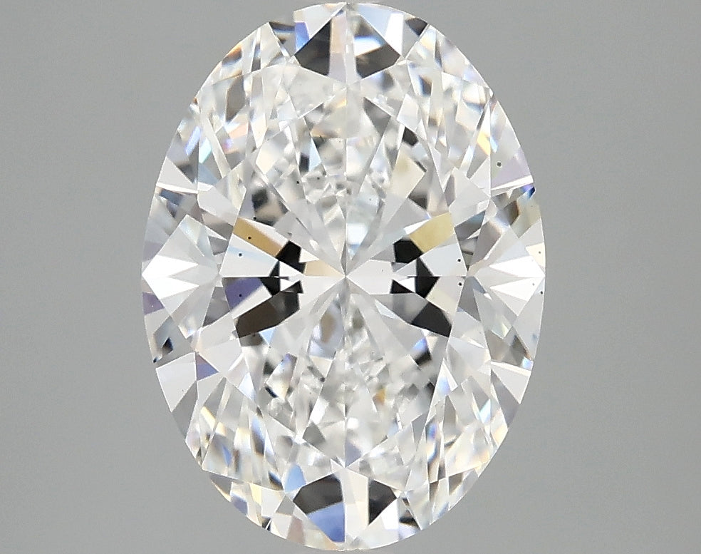 3.1ct Oval Lab-Grown Diamond — E VS2, IGI Certified