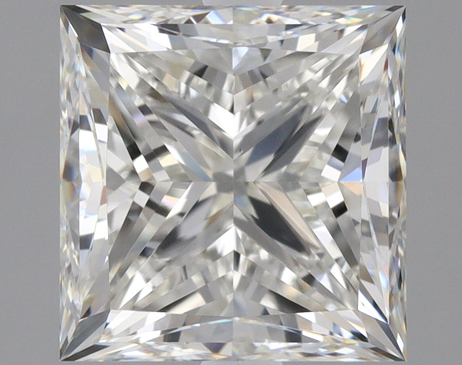 2.7ct Princess Natural Diamond — H VS1, GIA Certified
