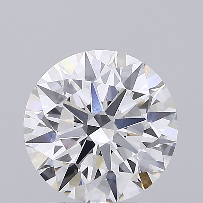 2.09ct Round, F VVS2 — IGI