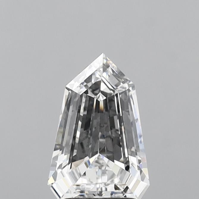 2.04ct Shield, D VVS2 — IGI