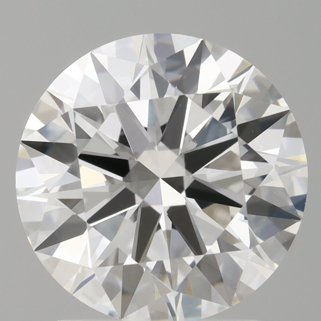 2.09ct Round Lab-Grown Diamond — D VVS2, IGI Certified