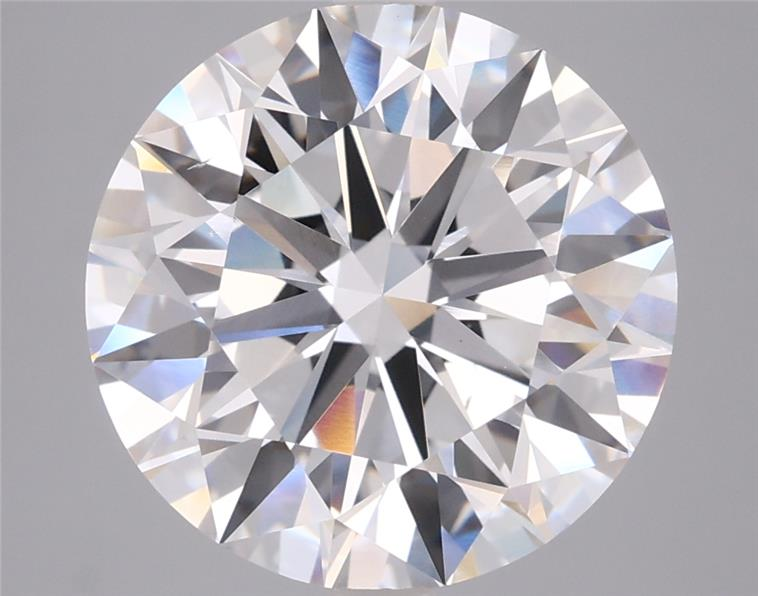 6.01ct Round, F VS2 — IGI