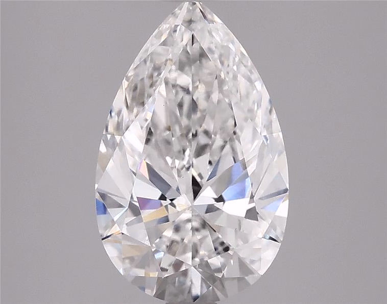 3.1ct Pear, E VS1 — IGI