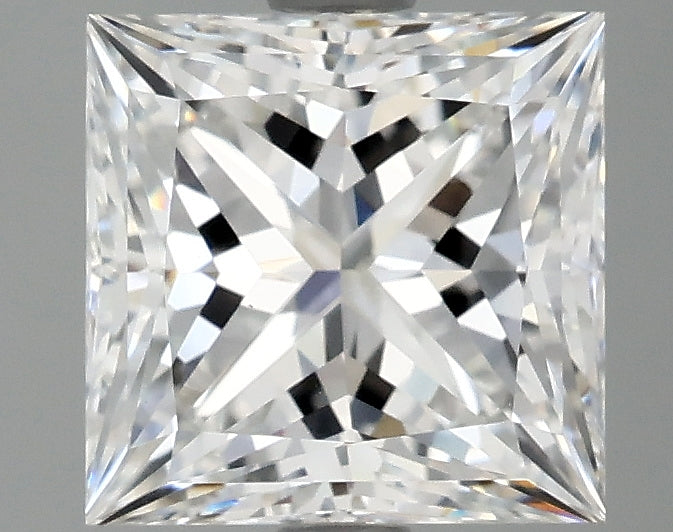 2.54ct Princess, D VS1 — IGI