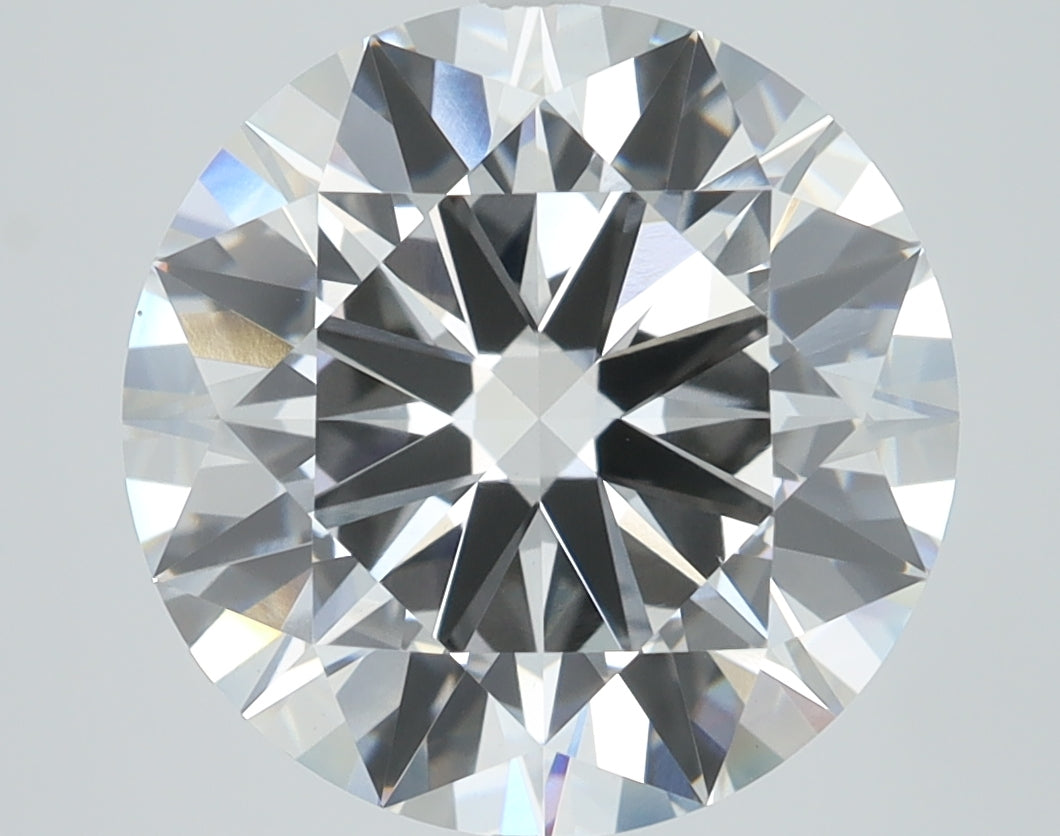5.51ct Round, F VVS2 — IGI