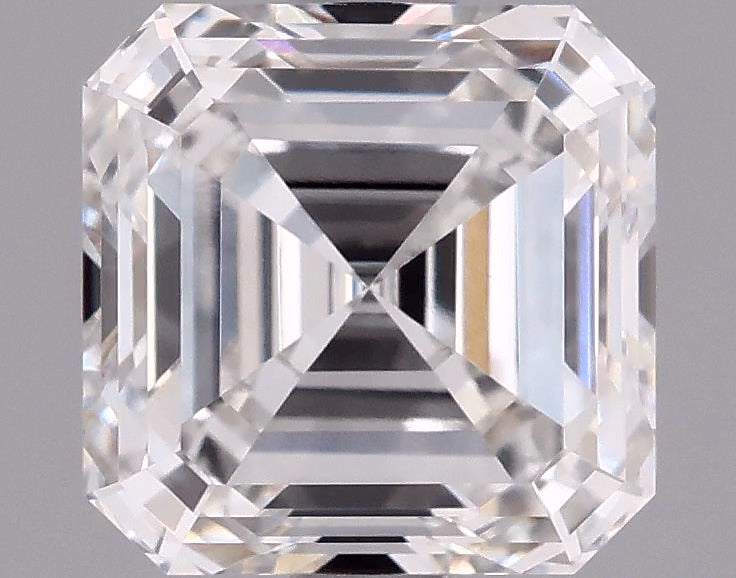 2.4ct Asscher, E VS1 — IGI