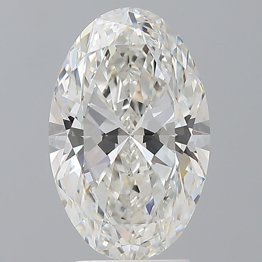 3.56ct Oval Lab-Grown Diamond — F VS1, IGI Certified