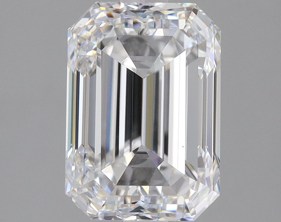 2.5ct Emerald Natural Diamond — D VS2, GIA Certified