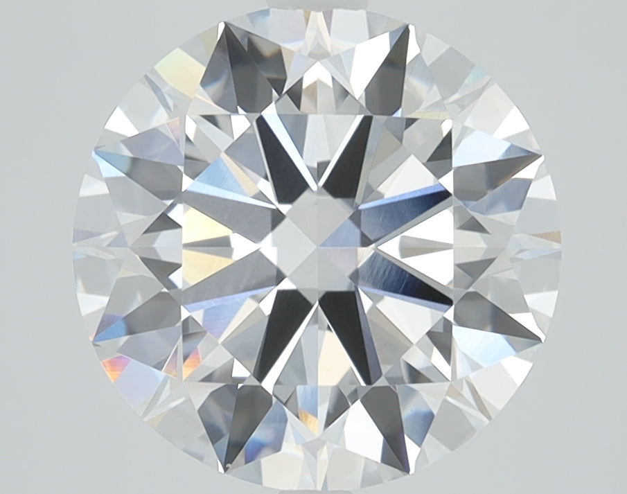 3.42ct Round, E VS1 — IGI