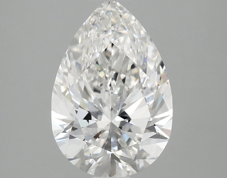 2.5ct Pear Lab-Grown Diamond — F VVS2, IGI Certified