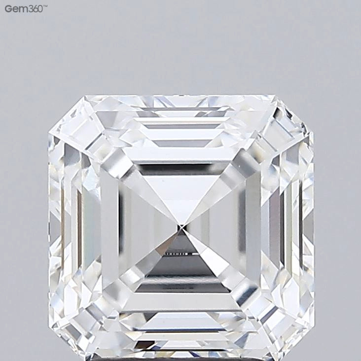 3.1ct Asscher, E VVS2 — IGI