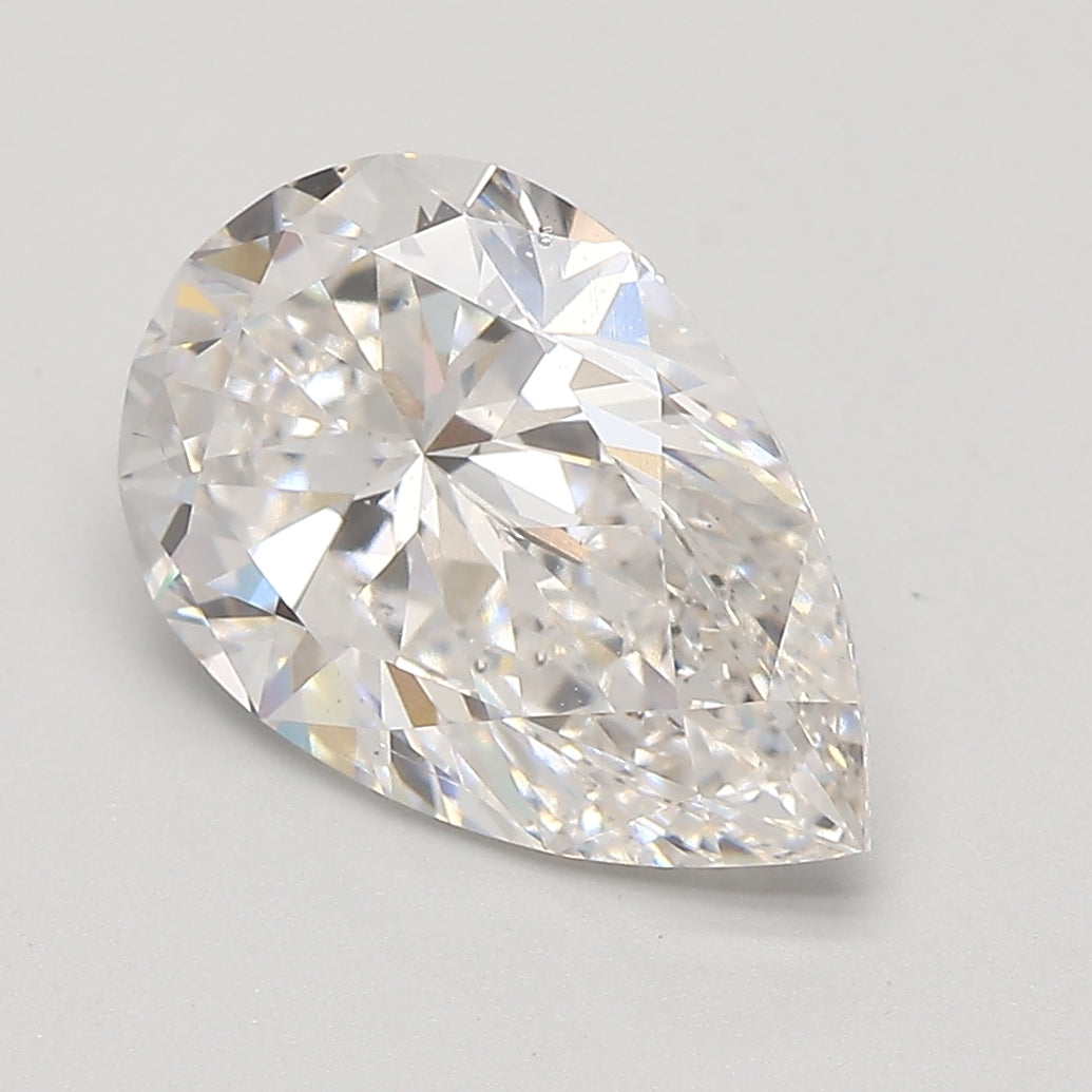 3.03ct Pear Natural Diamond — G SI1, GIA Certified