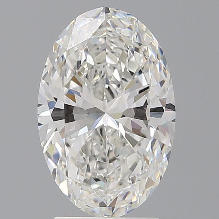 3.04ct Oval Lab-Grown Diamond — F VVS2, IGI Certified