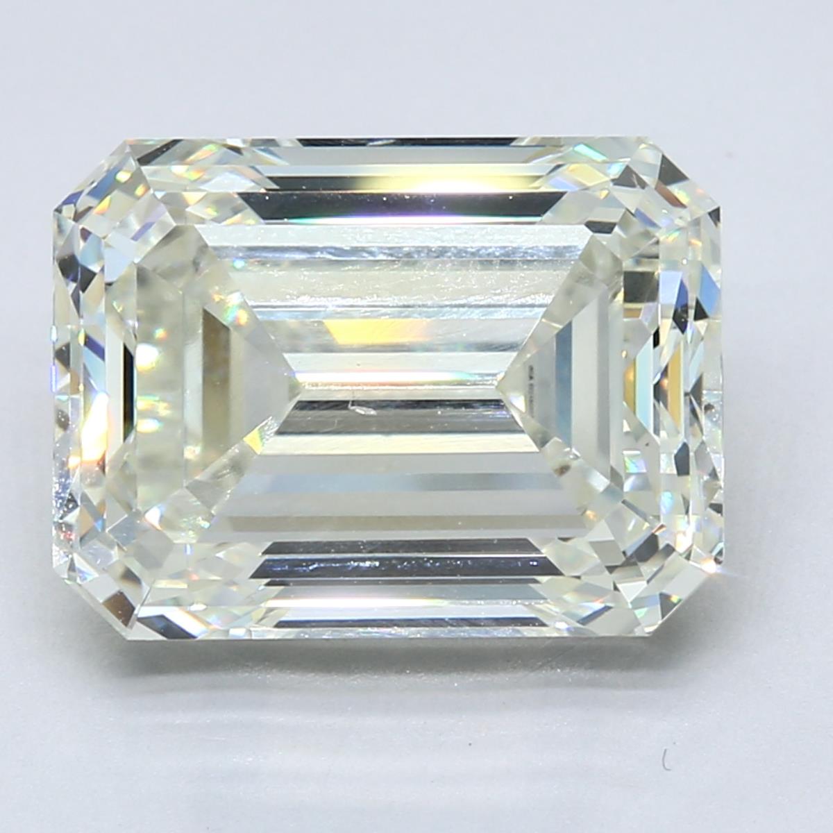 8.0ct Emerald Natural Diamond — L VS2, GIA Certified