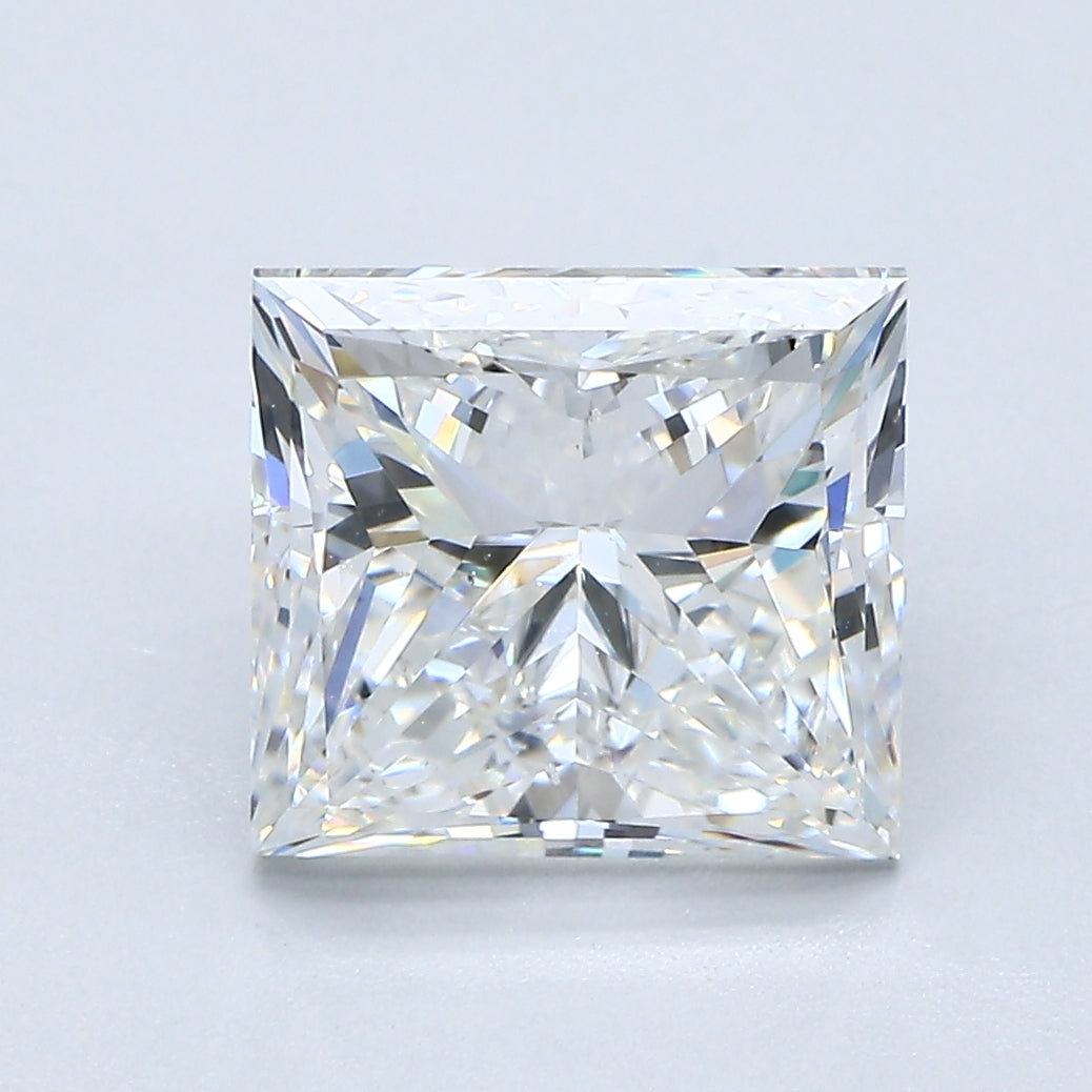4.01ct PRINCESS, G SI1 — GIA — Laura Milman New York