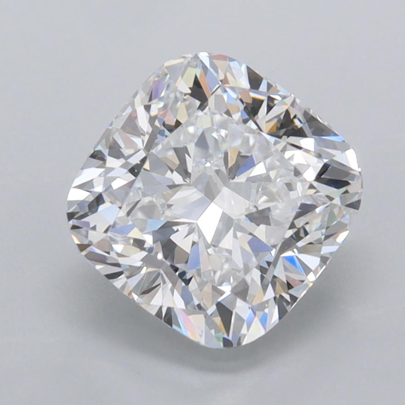 2.51ct Cushion, D VVS1 — IGI