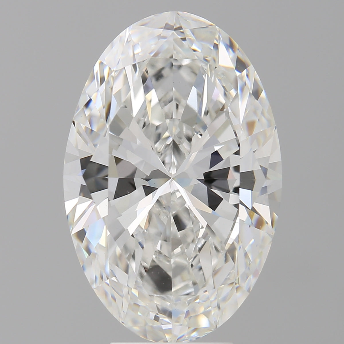 7.06ct Oval, F VVS2 — IGI