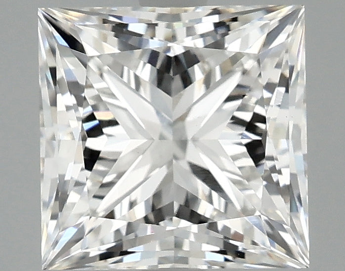 3.12ct Princess Lab-Grown Diamond — F VS1, IGI Certified