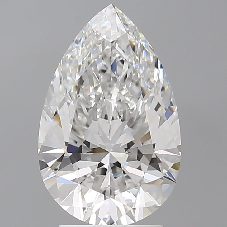 3.09ct Pear, E VVS2 — IGI