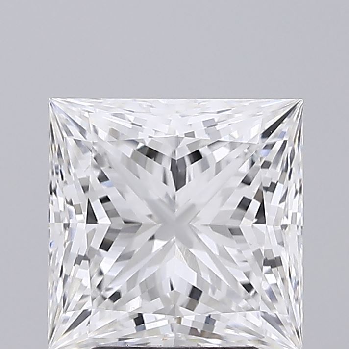3.09ct Princess Lab-Grown Diamond — E VS1, IGI Certified