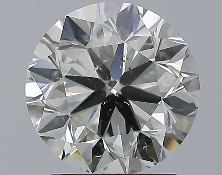 2.0ct Round Natural Diamond — J SI2, GIA Certified