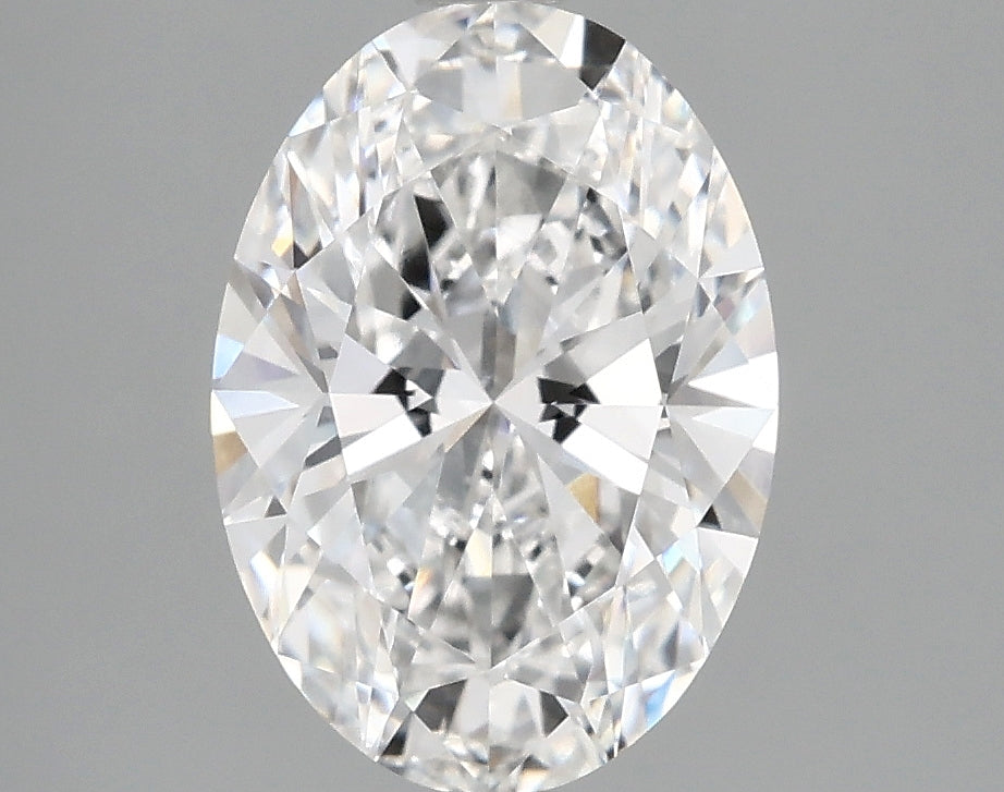 3.02ct Oval Lab-Grown Diamond — E VS2, IGI Certified