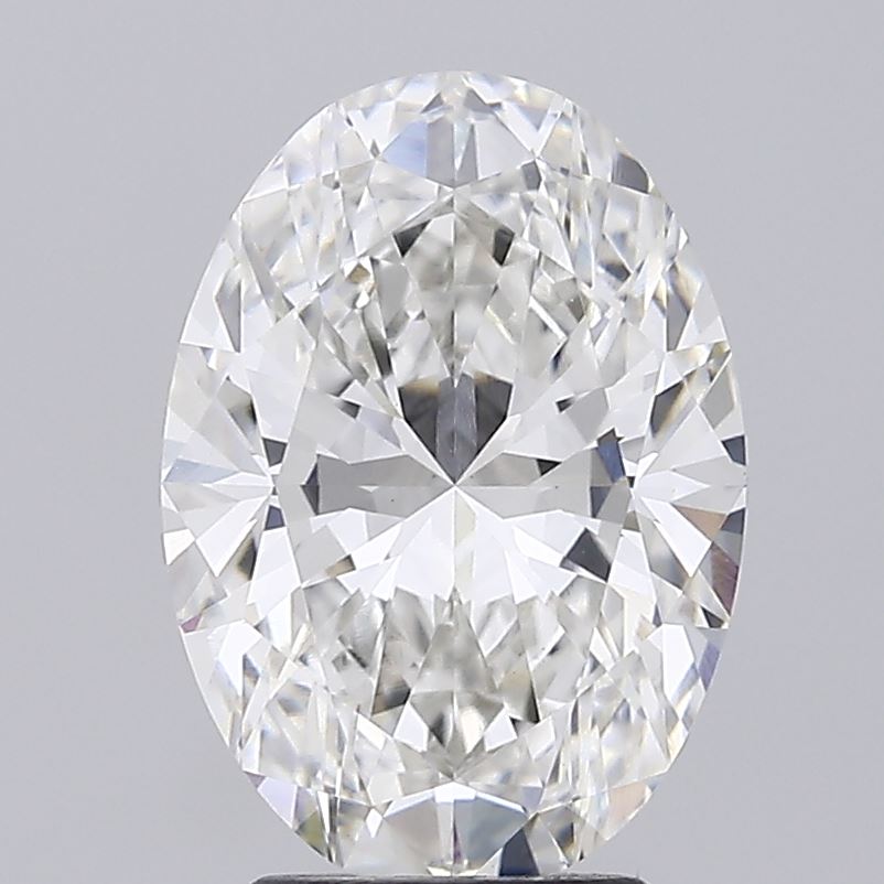 3.69ct Oval, F VVS2 — IGI