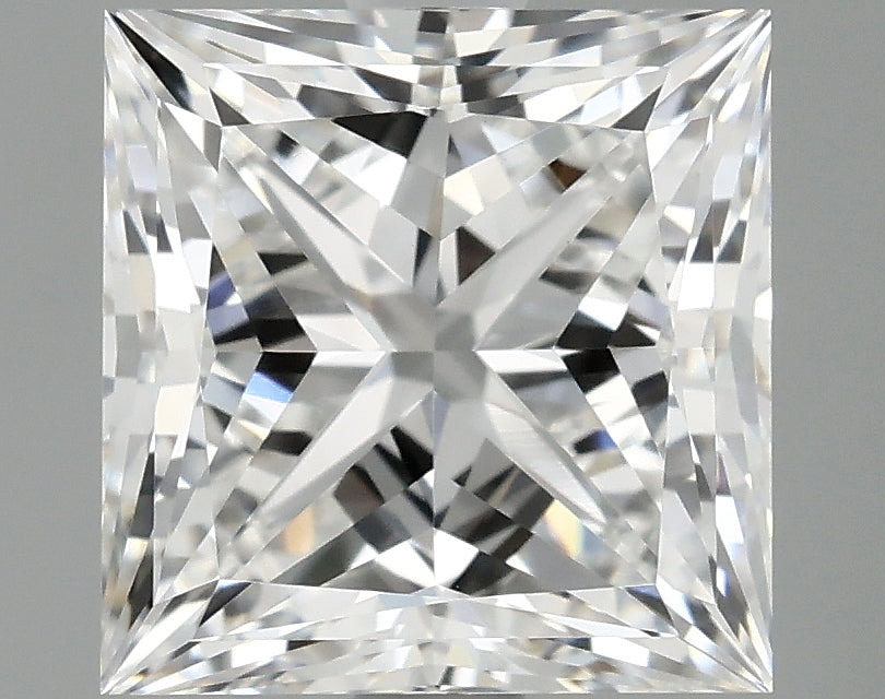2.17ct Princess, D VVS2 — IGI