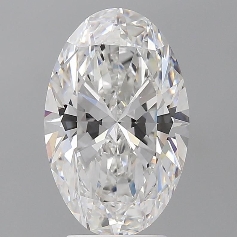 4.02ct Oval Lab-Grown Diamond — E VVS2, IGI Certified