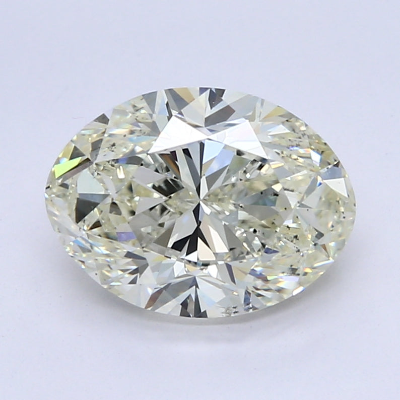 2.71ct Oval Natural Diamond — L SI1, GIA Certified