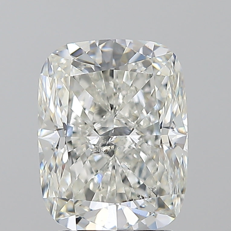 2.5ct Cushion Natural Diamond — H SI2, GIA Certified